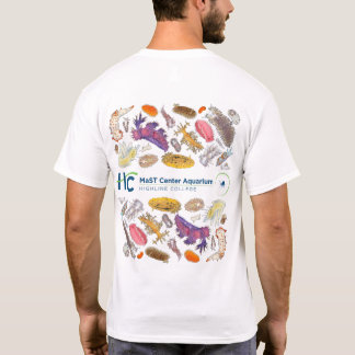 MaST Center Aquarium Nudibranchs (vit) T Shirt