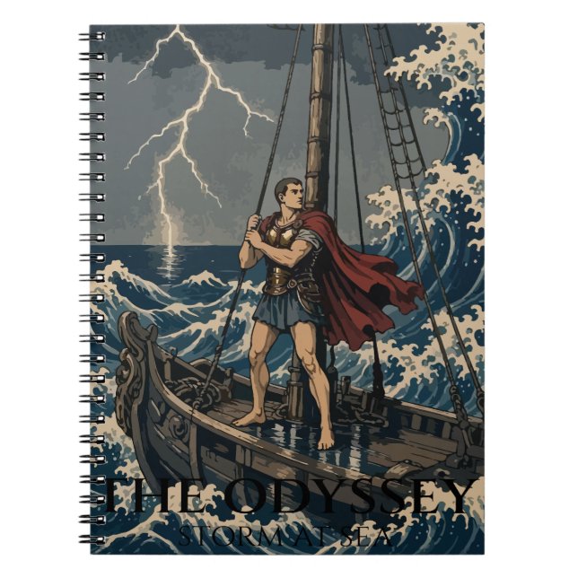 Mast in the Lightning Anteckningsbok (Framsidan)