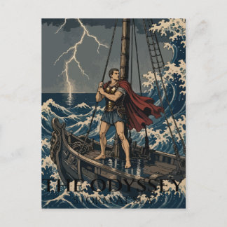 Mast in the Lightning Helg Vykort