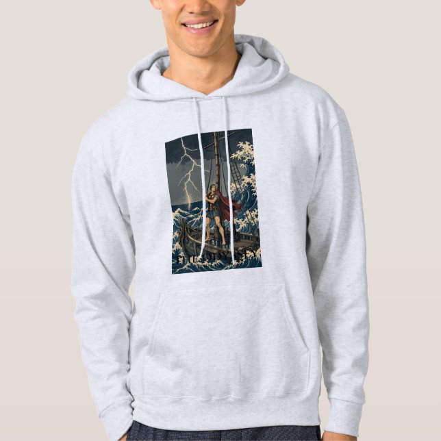 Mast in the Lightning Hoodie (Framsida)