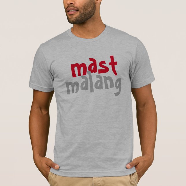 Mast malang desi-fri roligt av sprit indian design tröja (Framsida)