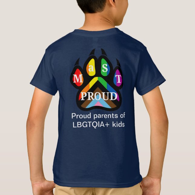 MaST Proud Kids T-Shirt (Baksida)