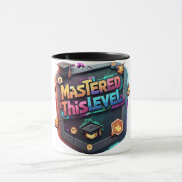 Mastad den här nivån Studenten Mugg