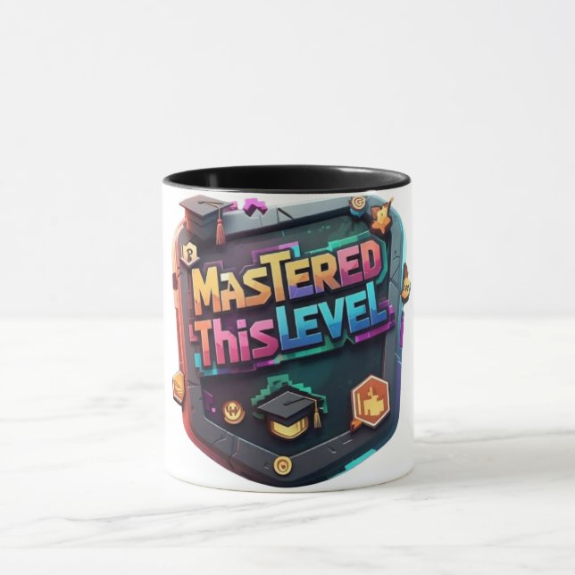 Mastad den här nivån Studenten Mugg (Center)