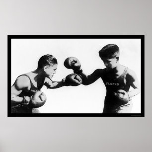 Mästare 1922 för Pancho villaboxning Poster