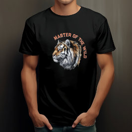 Mästare av den vilda tigern t shirt