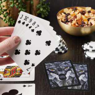 Mästare av det vilda Målning av Alfred Fox Casinokort
