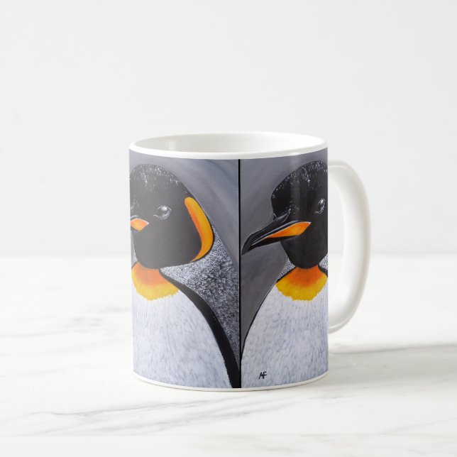 Mästare av Twilight Zone Målning av Alfred Fox Kaffemugg (Framsida höger)