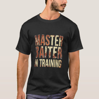 Mästare betesfiskare under utbildning  Fiske T Shirt