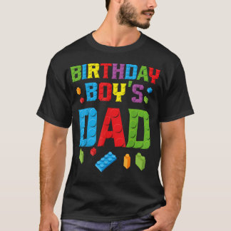 Mästare Byggare Födelsedags Pojkens Pappa Bygger L T Shirt