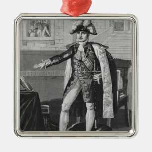 "Mästare de Mai" eller kejsare Napoleon mig Julgransprydnad Metall