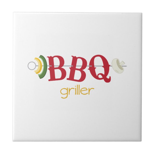 Mästare för BBQ Kakelplatta (Framsidan)