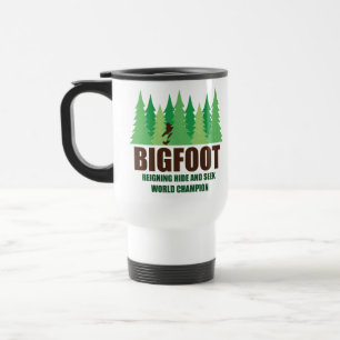 Mästare för Bigfoot Sasquatch kurragömmavärld Resemugg