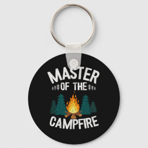 Mästare för Campfire Funny Camping Nyckelring
