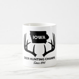 Mästare för Iowa hjortjakt Kaffemugg