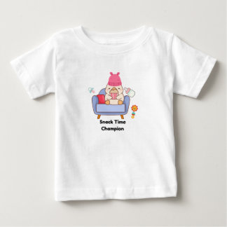 Mästare för mellanmålstid - Söt bebis T Shirt