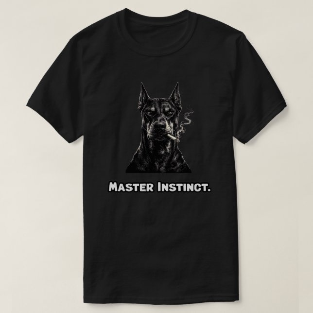 Mästare Instinkt Intuitiv Elitfärdighet T Shirt (Design framsida)