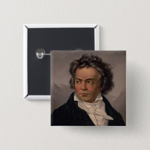 Mästare Ludwig Beethoven Symfoni Musik Kompositör Knapp