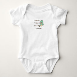 Mästare på mellanmålstid - Sött barn & dinosaurie  T Shirt