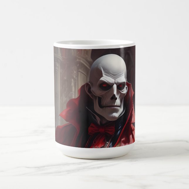 Mästare Phibes Stannar Klockan Kaffemugg (Center)