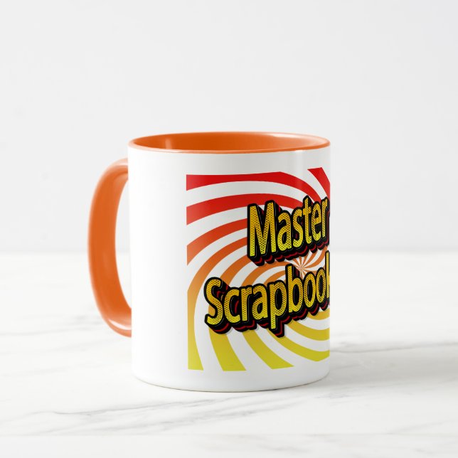 “Mästare Scrapbooker” Mugg (Framsida vänster)