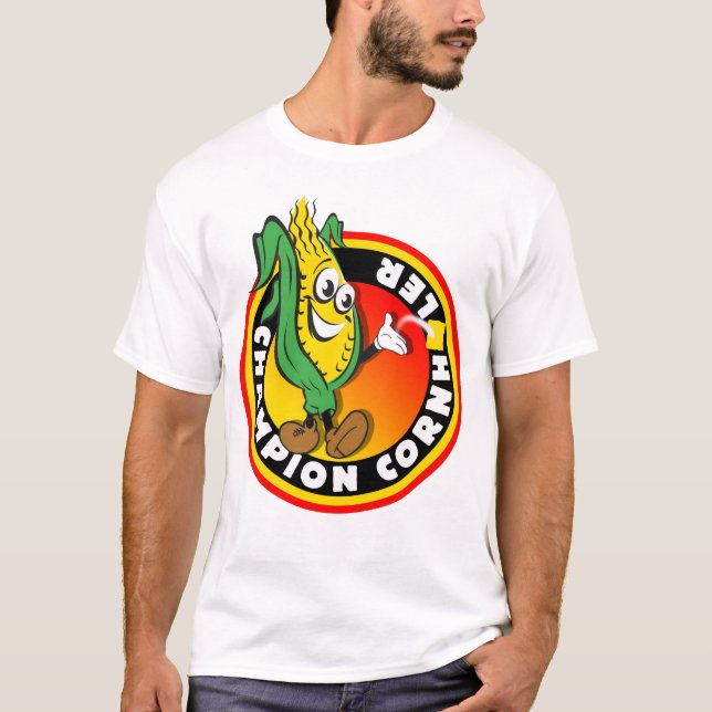 Mästarebönan hänger lös Tosser (Cornholer) T Shirt (Framsida)