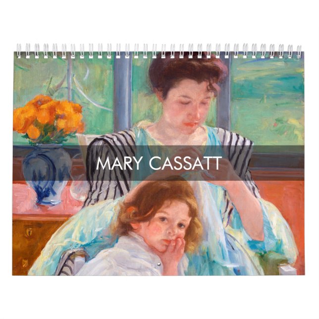 Mästaren Mary Cassatt Kalender (Omslag)
