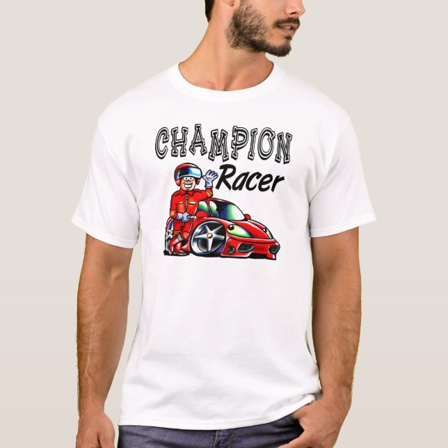 MästareRacer T Shirt (Framsida)