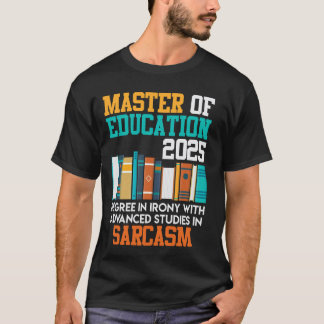 MÄSTAREXAMEN I PEDAGOGIK 2025 SARKASMEXPERT Roligt T Shirt