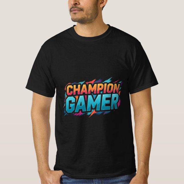 Mästargamare T Shirt (Framsida)
