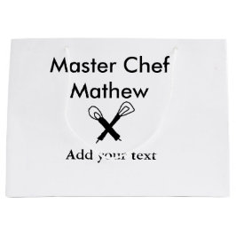 Mästarkock kök bageri laga till text namn klipp