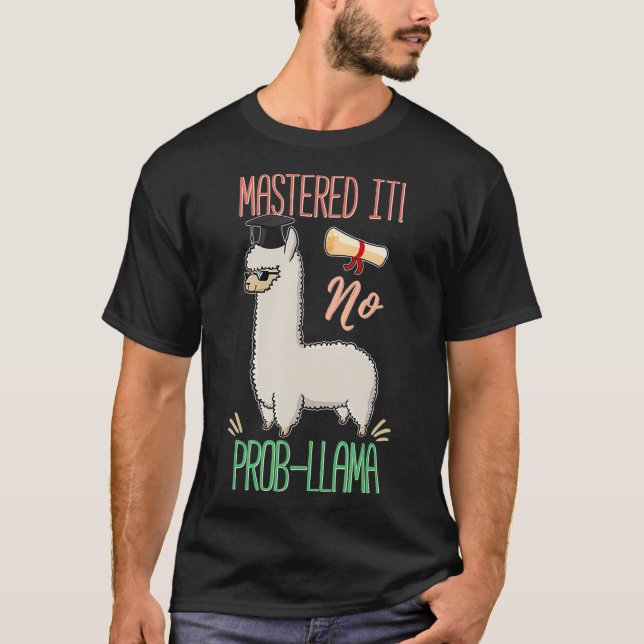 Mastat det No Prob-Llama T Shirt (Framsida)