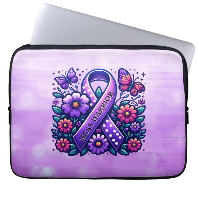 Mastcellaktiveringssyndrom MCAS-Warrior Laptop Fodral (Framsidan)