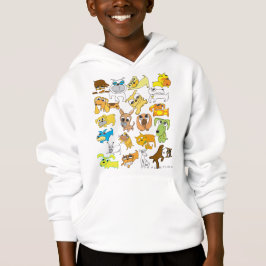 Måste älska den Hooded tröjan för hundungar T-shirt