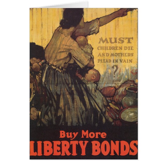 Måste barn dö hälsningskort (Framsidan)