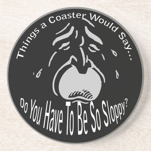 Måste du vara så slarvig Mörk Underlägg? Underlägg Sandsten (Framsidan)