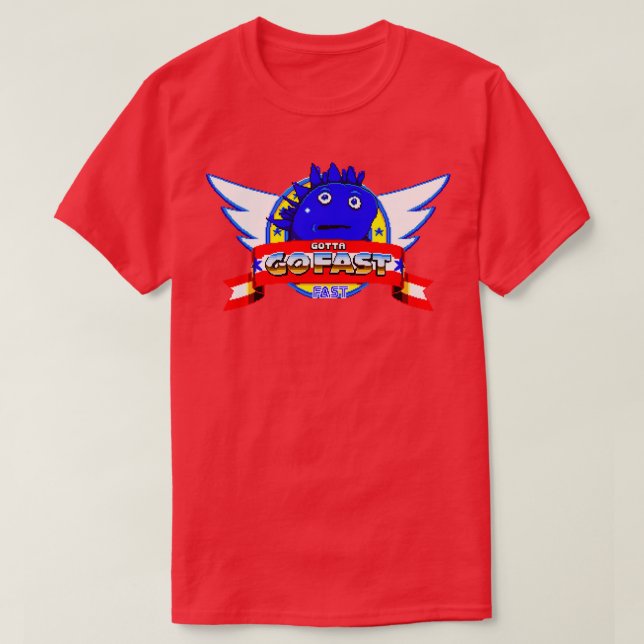Måste gå fort t shirt (Design framsida)