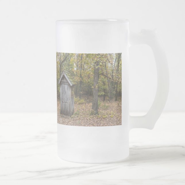 Måste gå Frosted Glass Beer Mugg (Höger)