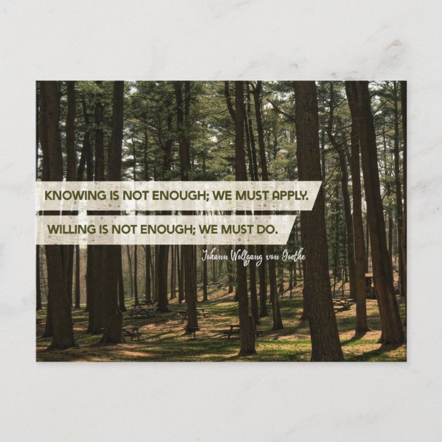 måste gälla och måste göra det vykort (Framsida)