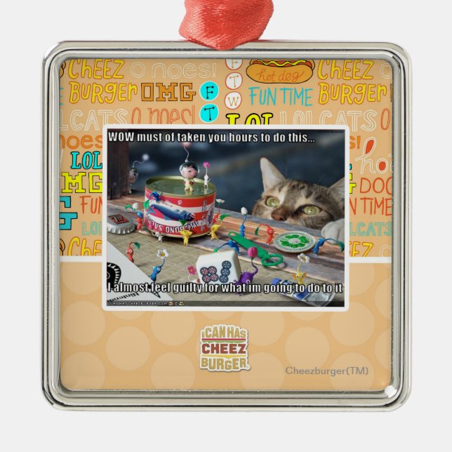 Måste ha att ta timmar julgransprydnad metall (Framsidan)