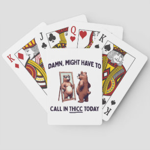 Måste kanske ringa in Thicc idag Casinokort