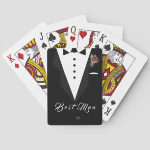 Mäste man/Groomsman Classic-spelkort Casinokort