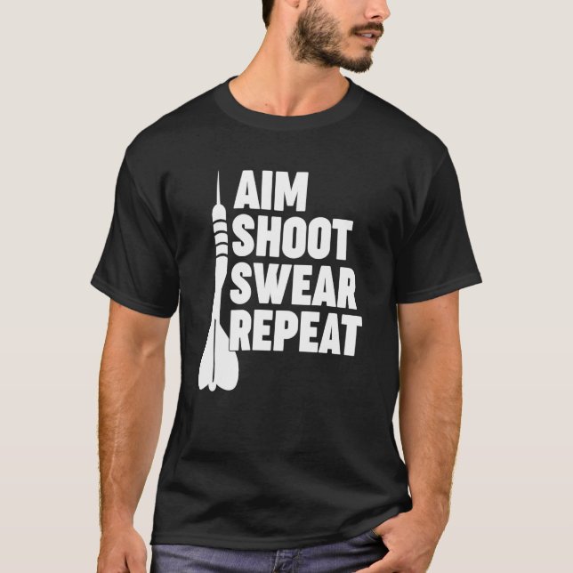 MÅSTE SHOT R REPEAT-mördare T Shirt (Framsida)
