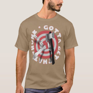 Måste skaffa det där THUNK Träd Stump Impalement T T Shirt