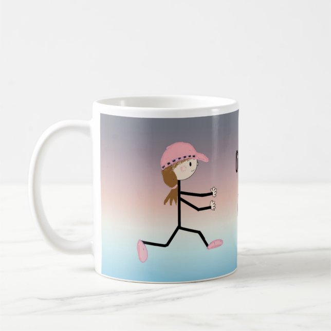 Måste Springa Kaffemugg (Vänster)