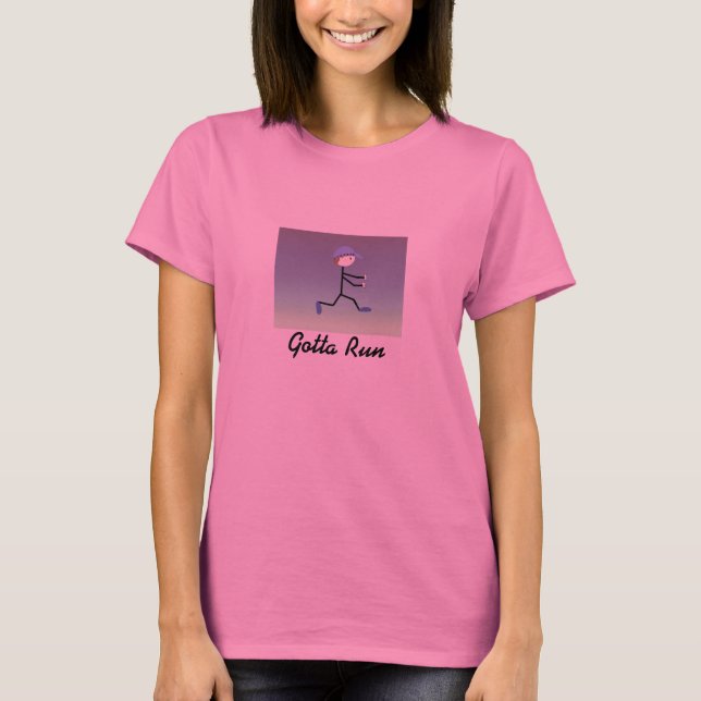 Måste Springa T-shirt (Framsida)