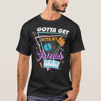 Måste träffa min vänner brudtärna 90-tals svensexa t shirt