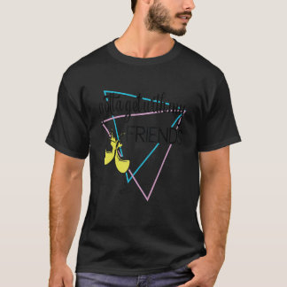 Måste träffa mina vänner Brudtärna 90u2019s Sängvä T Shirt