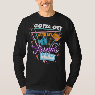 Måste umgås med min vän Brudtärna 90-tals svensexa T Shirt