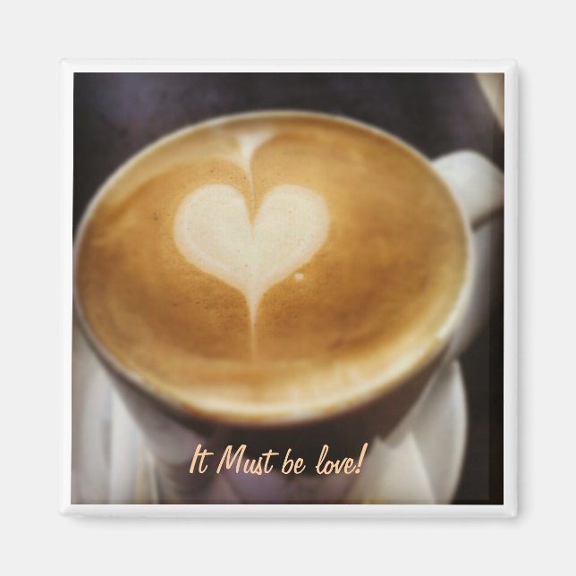 Måste vara Kärlek-kylskåp Magnet (Framsidan)